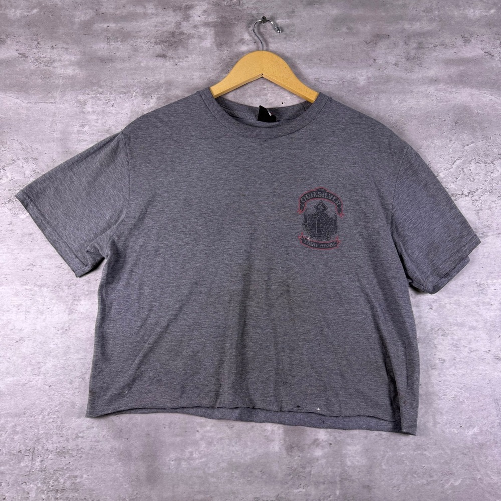y2k quiksilver eddie aikau t-shirt boxy grey graphic mens xl
